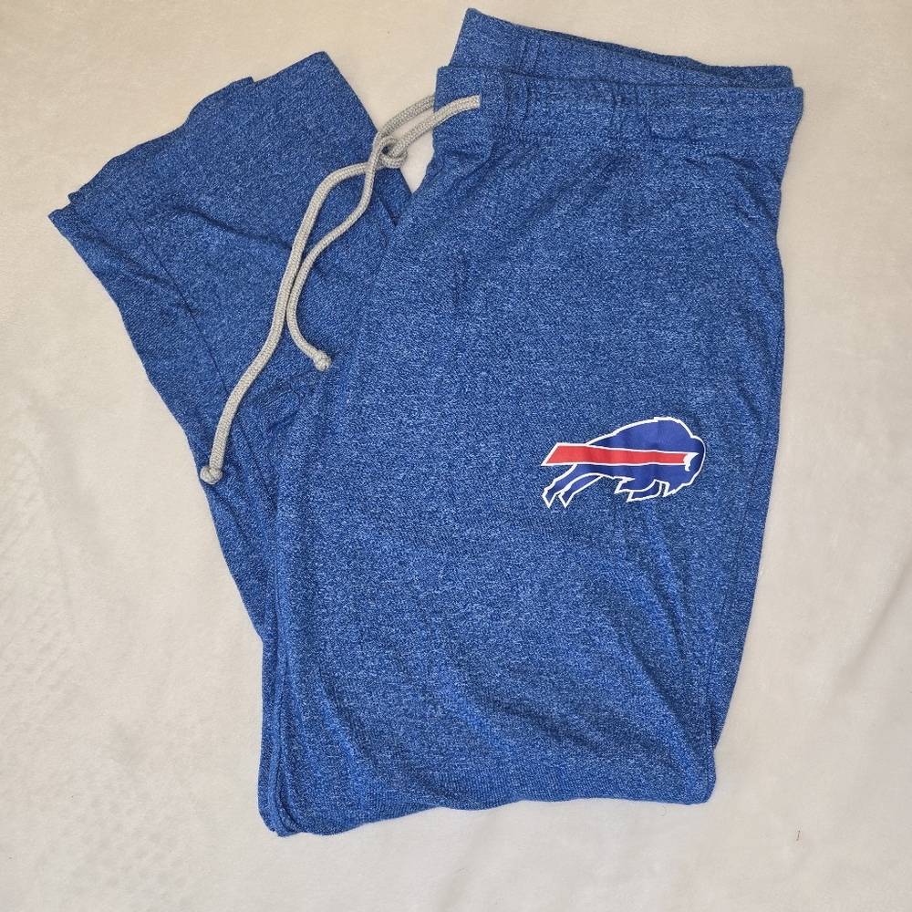 Buffalo Bills blue cotton pajama pants